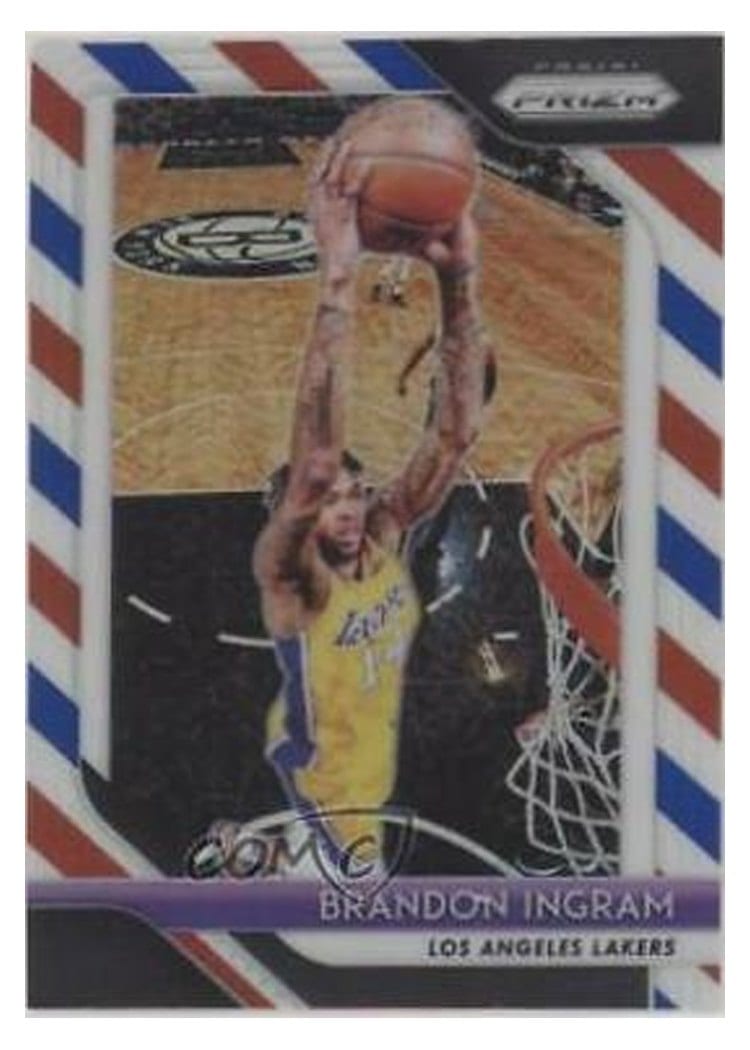 2018-19 Panini Prizm Base Set Brandon Ingram #26 card