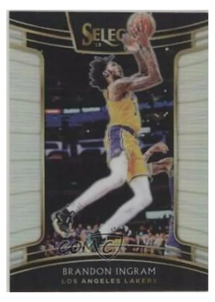 2018 Panini Select Brandon Ingram #44 card