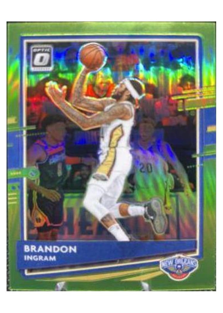 2020-21 Donruss Optic Base Set Brandon Ingram Lime Green #58 card