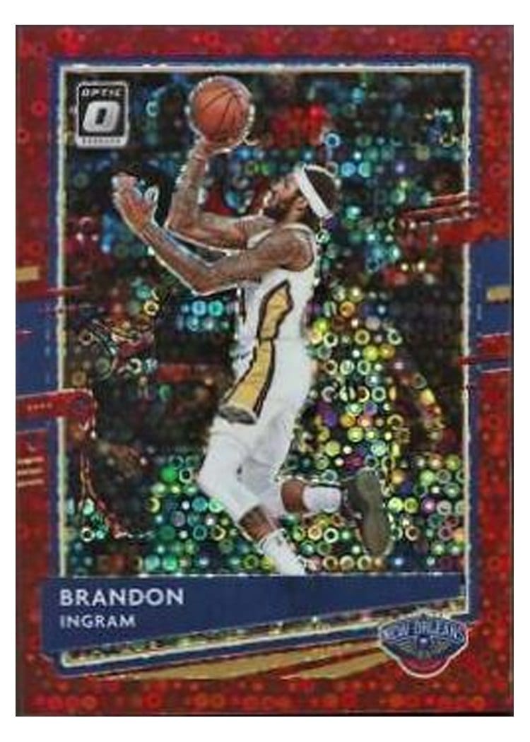 2020-21 Donruss Optic Base Set Brandon Ingram Fast Break Red #58 card