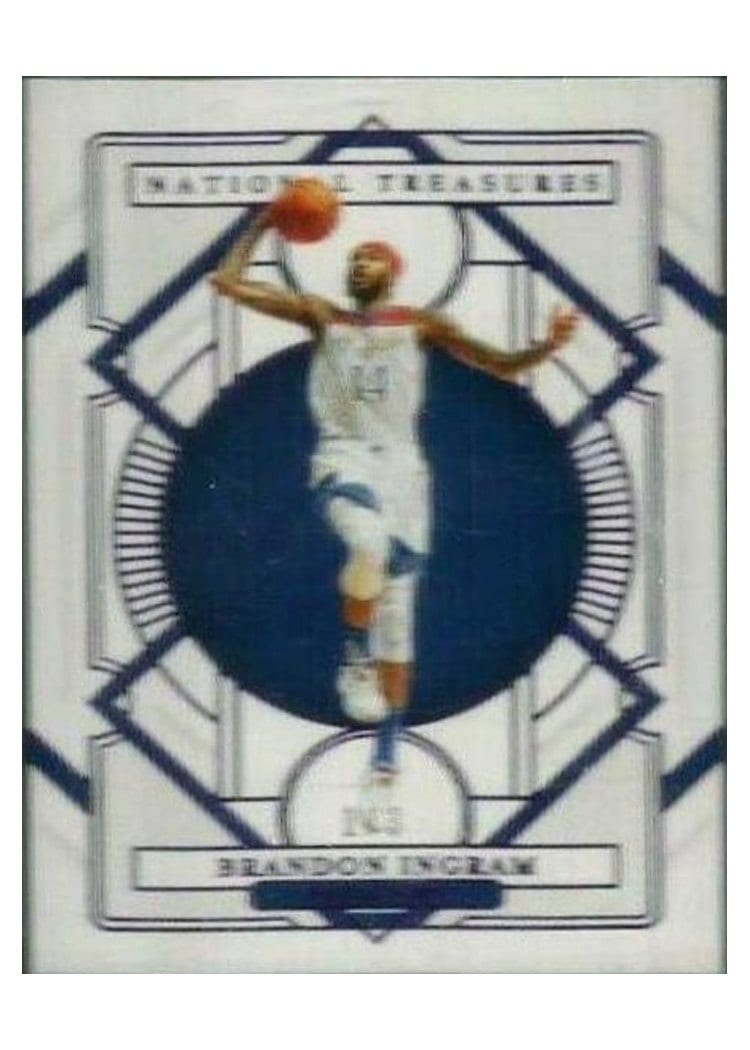 2020-21 Panini National Treasures Base Set Brandon Ingram #100 card