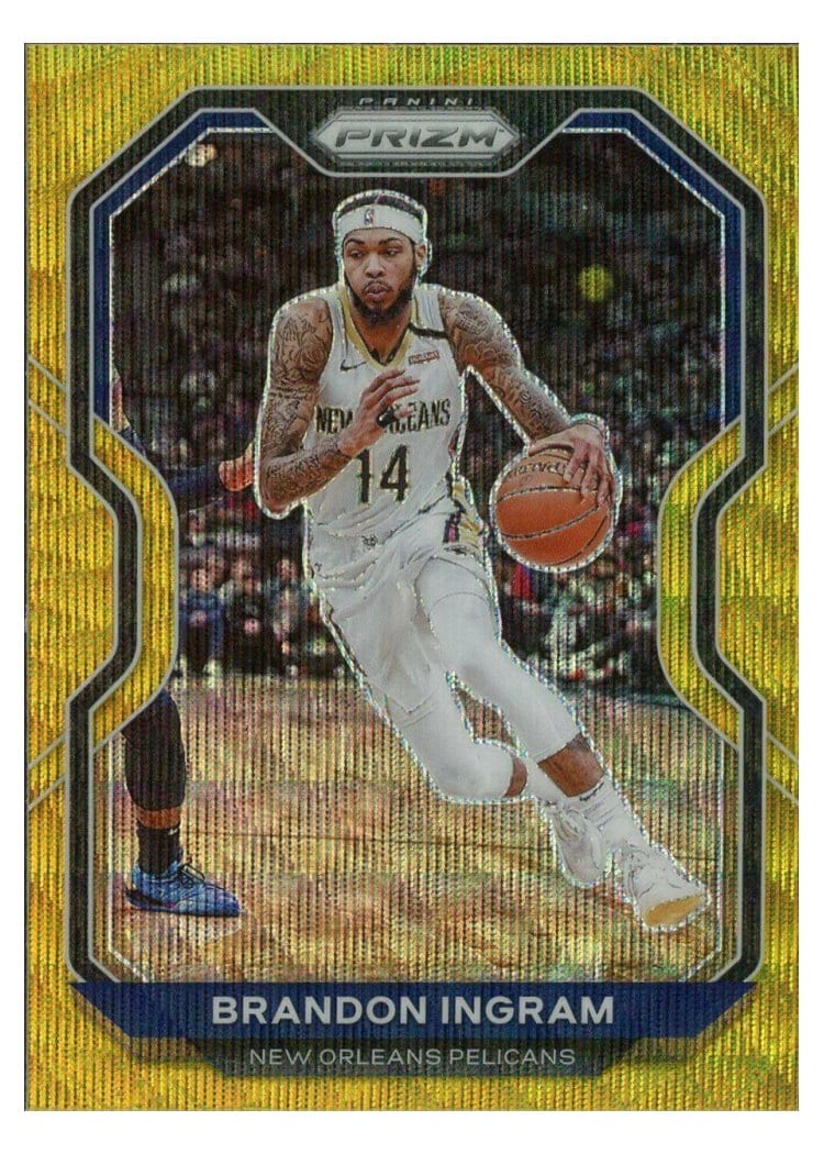 2020-21 Panini Prizm Base Set Brandon Ingram #145 card
