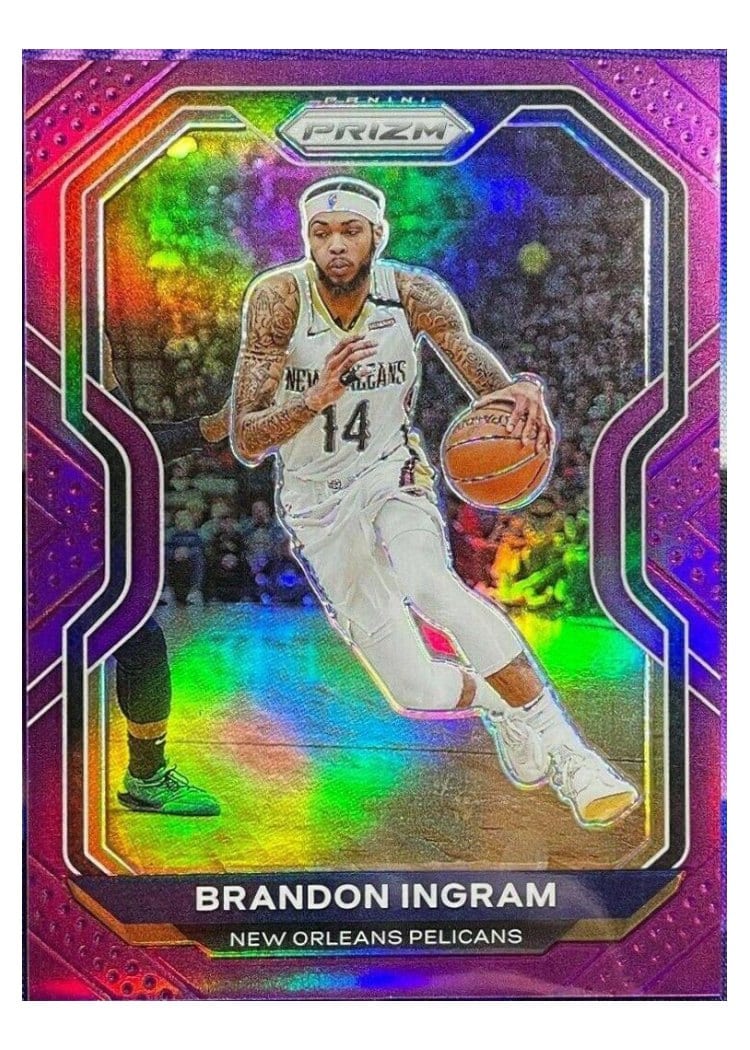 2020-21 Panini Prizm Base Set Brandon Ingram #145 card