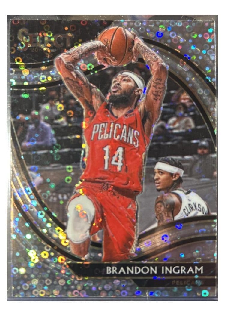2020-21 Panini Select Base Set Brandon Ingram #215 card