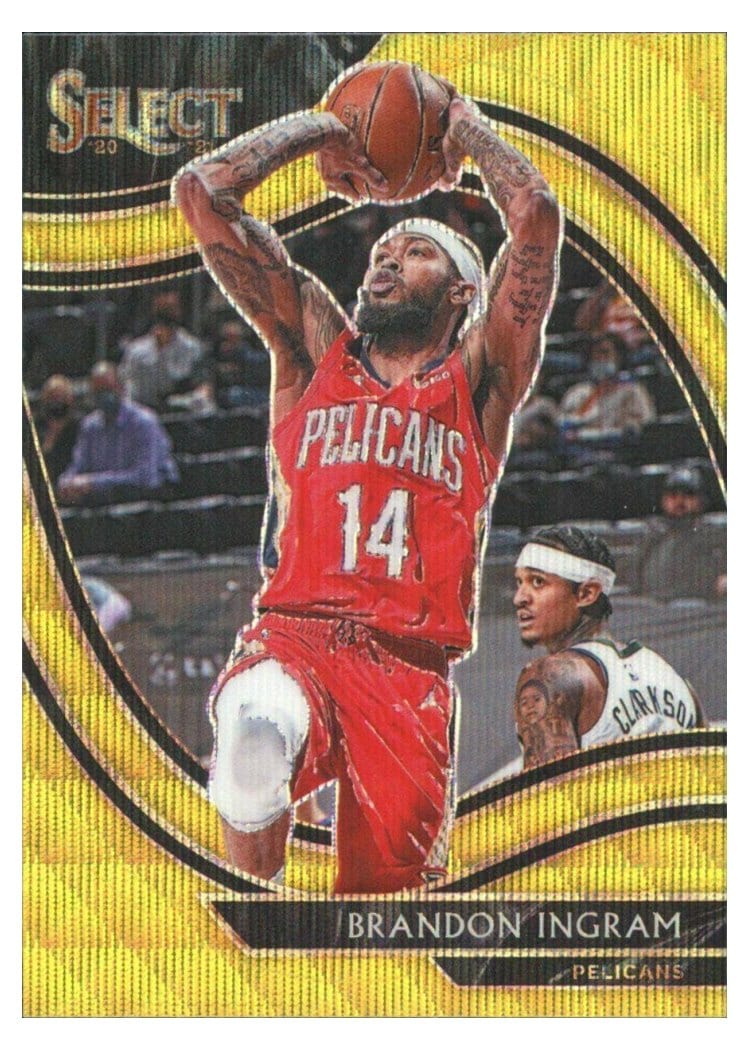 2020-21 Panini Select Base Set Brandon Ingram #215 card