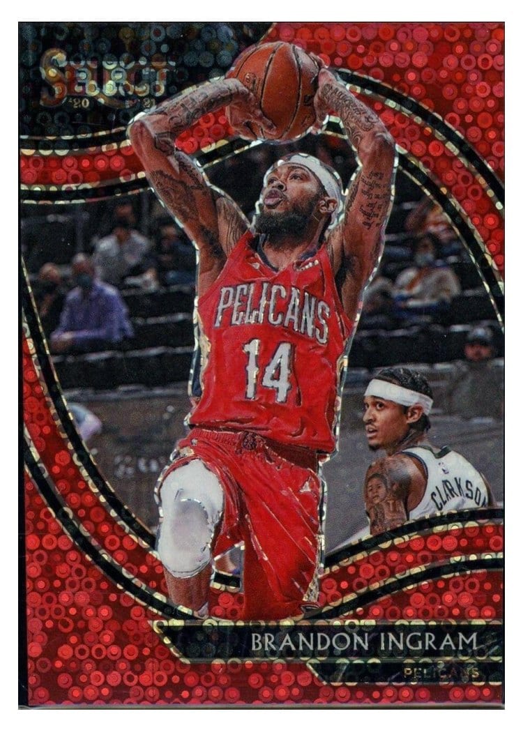 2020-21 Panini Select Base Set Brandon Ingram #215 card
