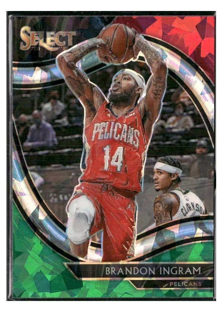 2020-21 Panini Select Base Set Brandon Ingram #215 card
