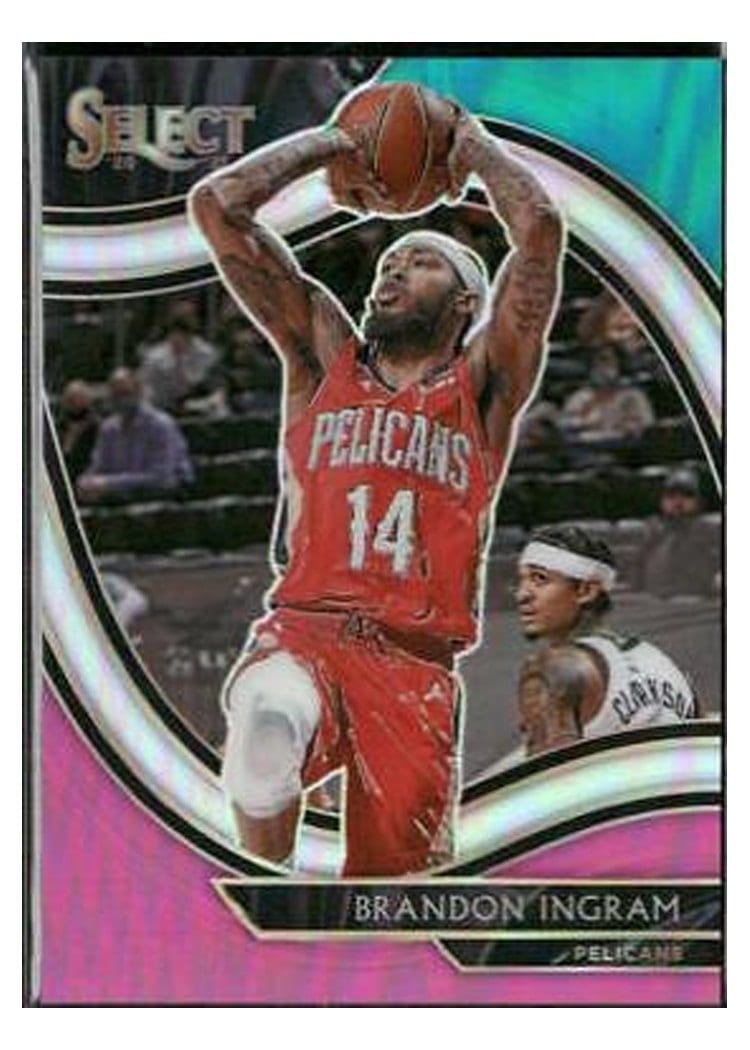 2020-21 Panini Select Base Set Brandon Ingram #215 card