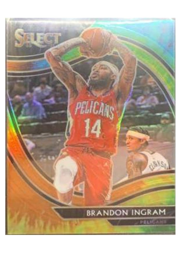 2020-21 Panini Select Base Set Brandon Ingram #215 card