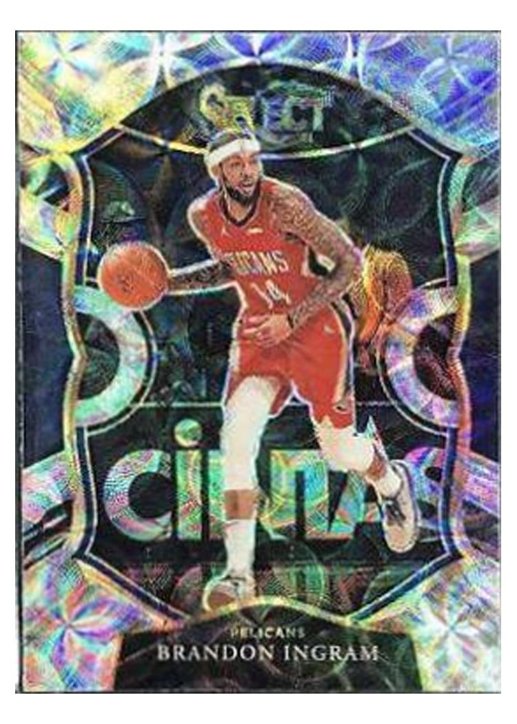 2020-21 Panini Select Base Set Brandon Ingram Scope Prizm #53 card