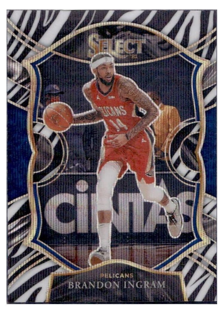 2020-21 Panini Select Base Set Brandon Ingram #53 card