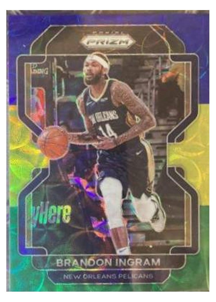 2021-22 Panini Prizm Base Set Brandon Ingram #9 card