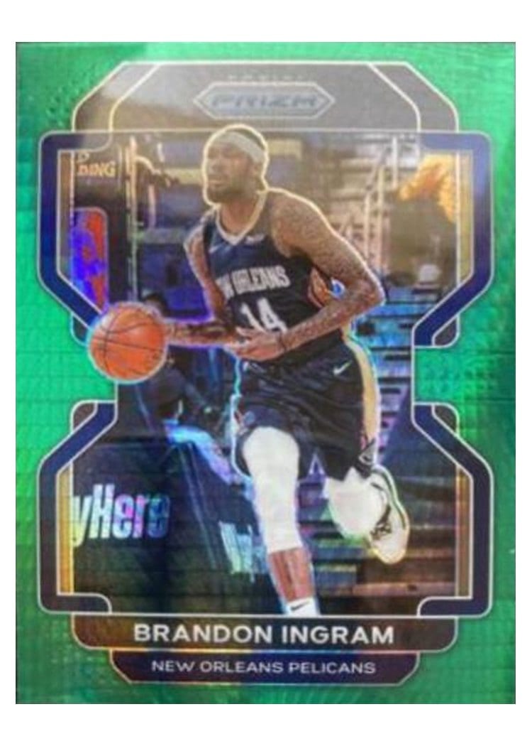 2021-22 Panini Prizm Base Set Brandon Ingram #9 card