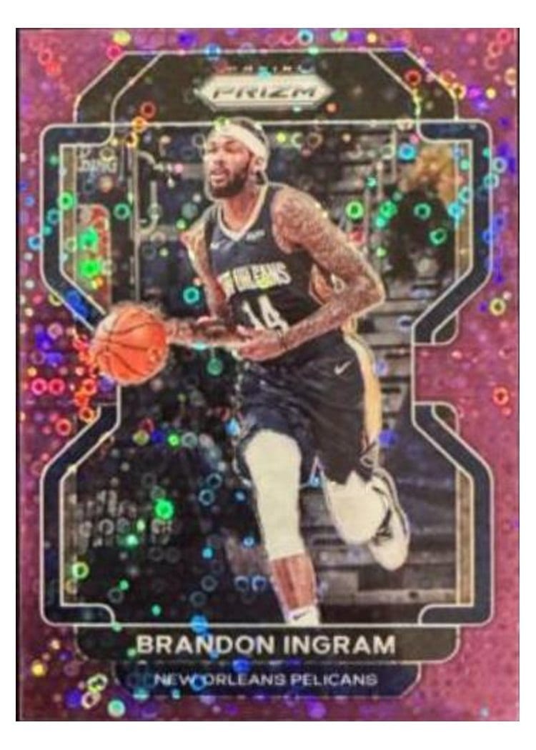 2021-22 Panini Prizm Base Set Brandon Ingram #9 card