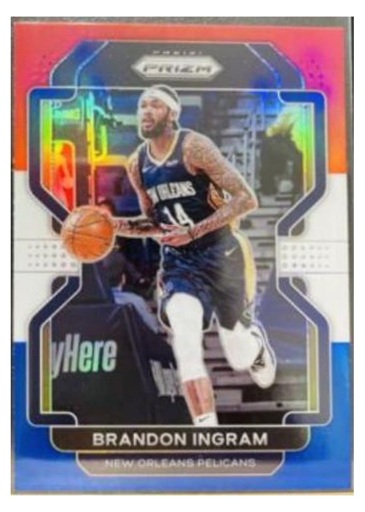 2021-22 Panini Prizm Base Set Brandon Ingram #9 card