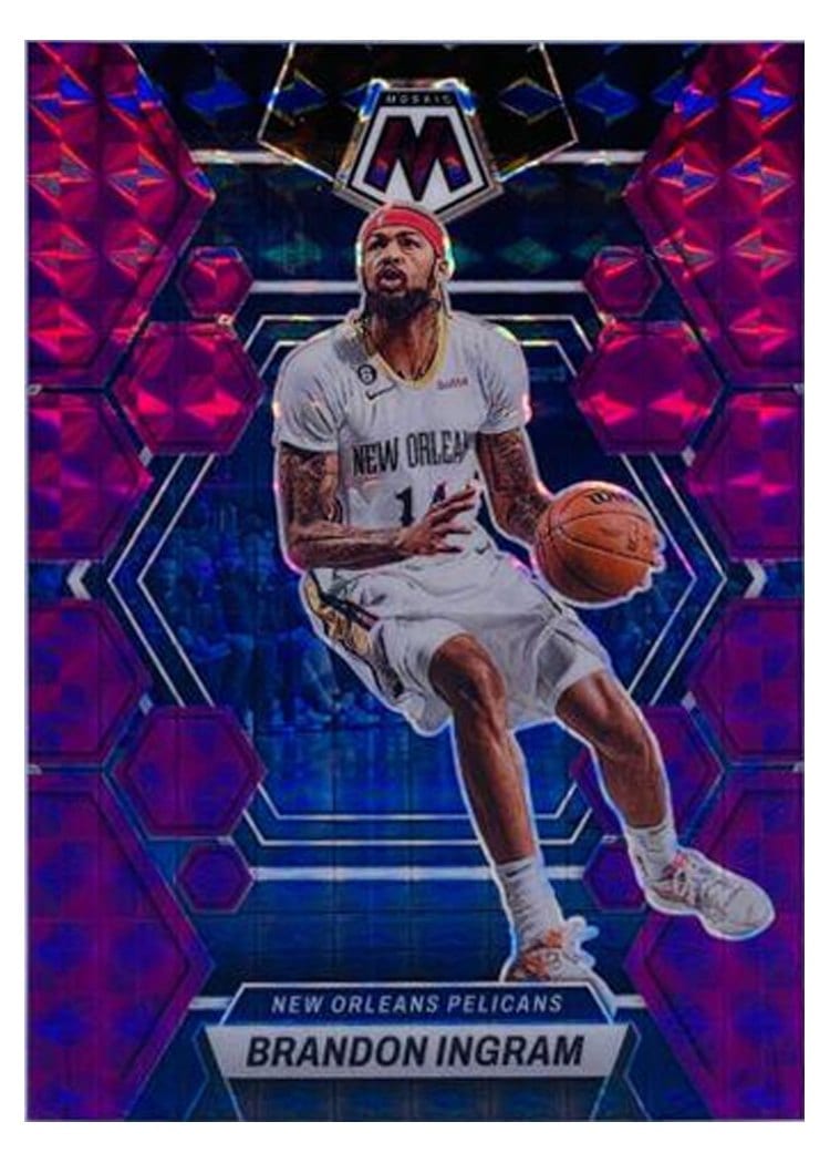 2022-23 Panini Mosaic Base Set Brandon Ingram #61 card