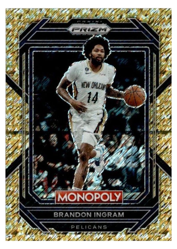 2022-23 Panini Prizm Base Set Brandon Ingram #208 card