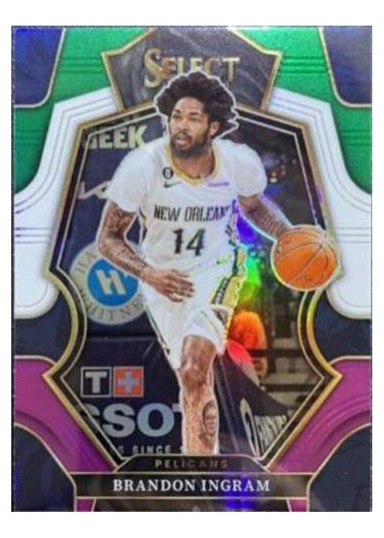 2022-23 Panini Select Base Set Brandon Ingram #159 card
