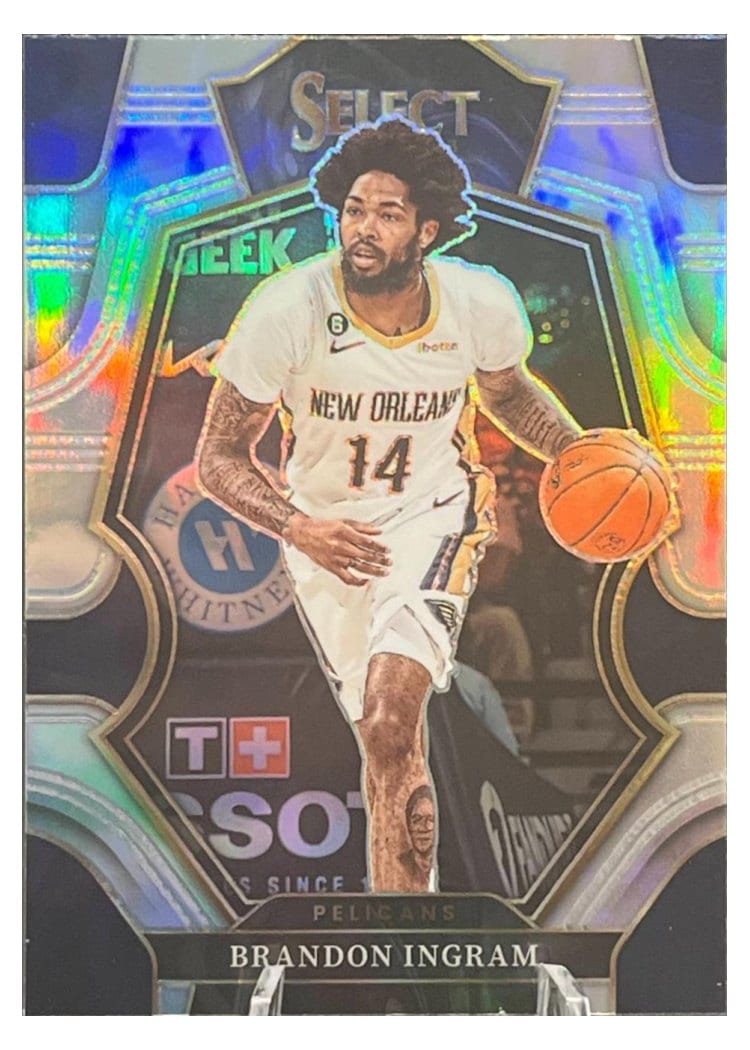 2022-23 Panini Select Base Set Brandon Ingram Silver Prizm #159 card