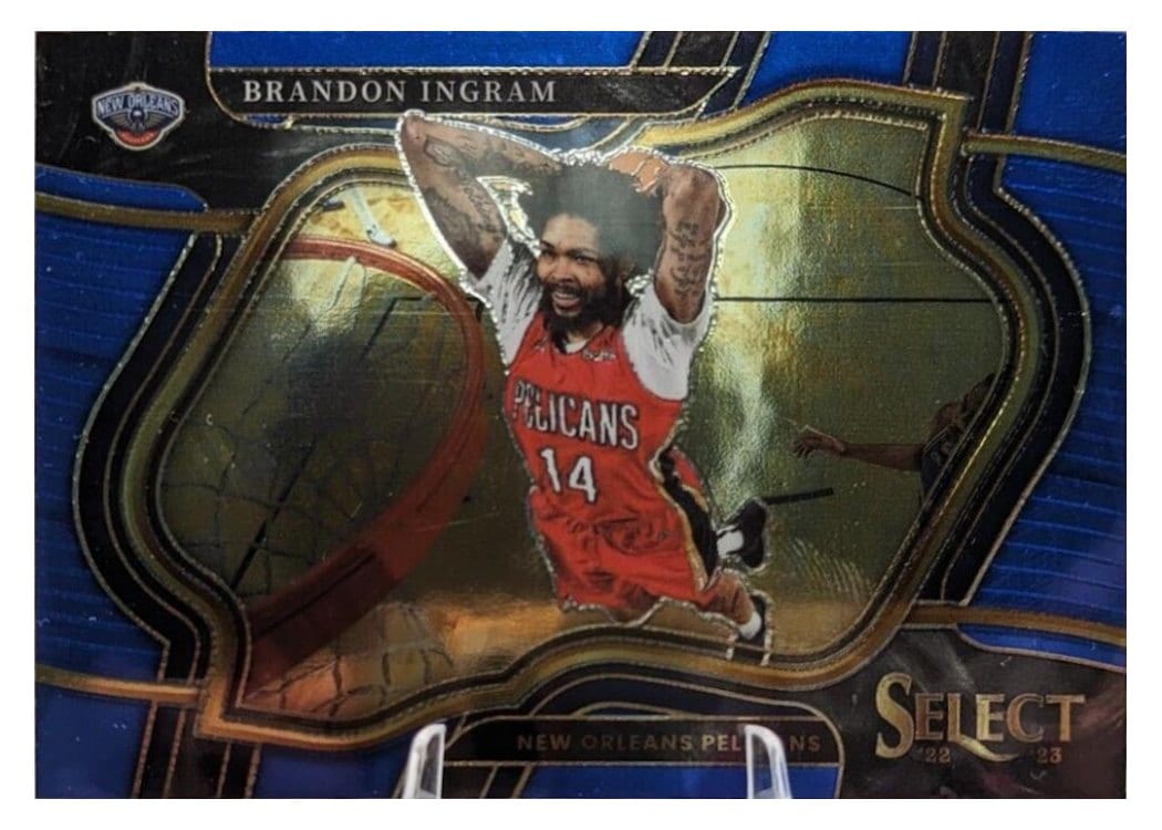 2022-23 Panini Select Base Set Brandon Ingram Blue Retail #259 card