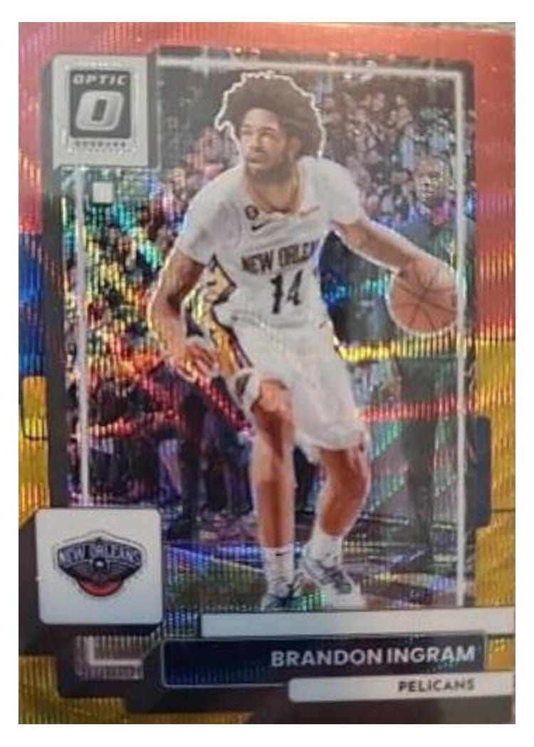 2022 Panini Donruss Optic Brandon Ingram #185 card