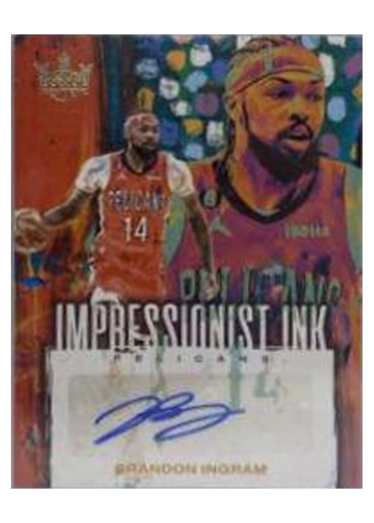 2023-24 Panini Court Kings Impressionist Ink Brandon Ingram #II-ING card