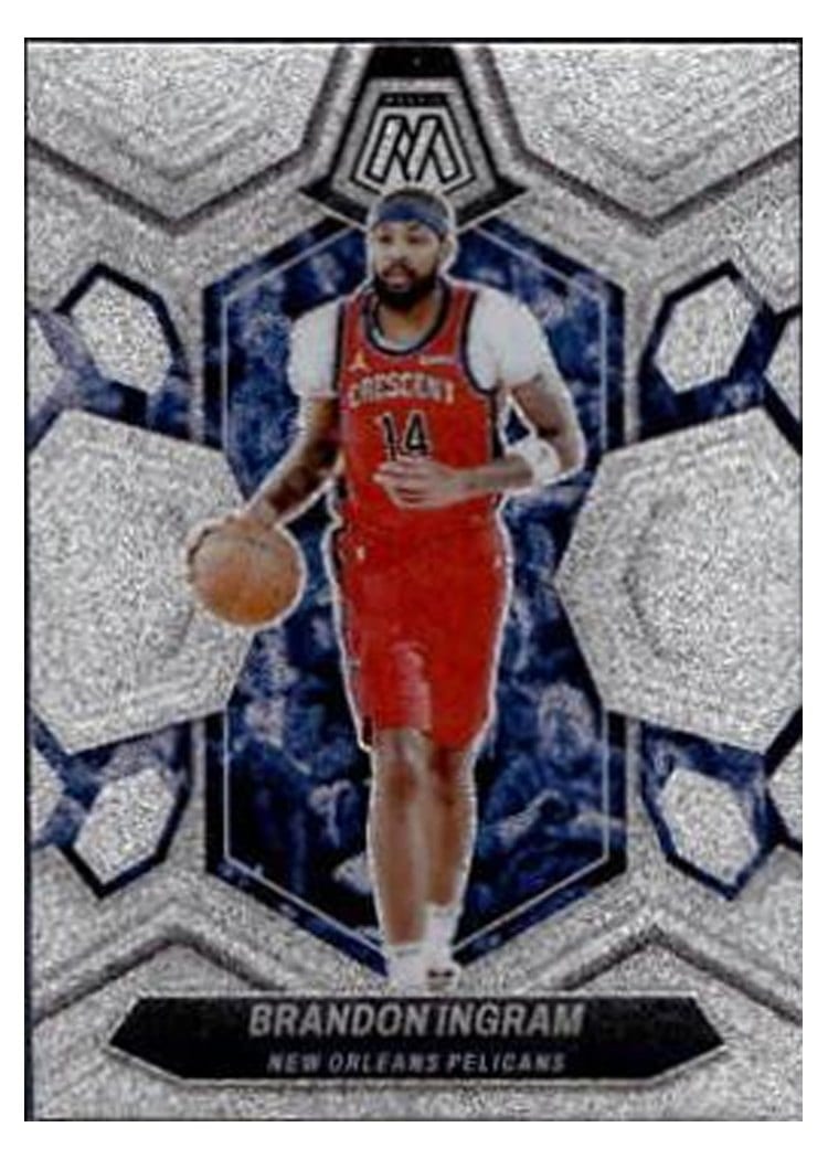2023-24 Panini Mosaic Base Set Brandon Ingram Glitter #174 card