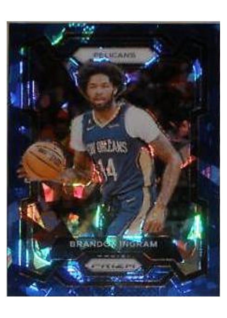 2023-24 Panini Prizm Base Set Brandon Ingram Blue Ice #89 card
