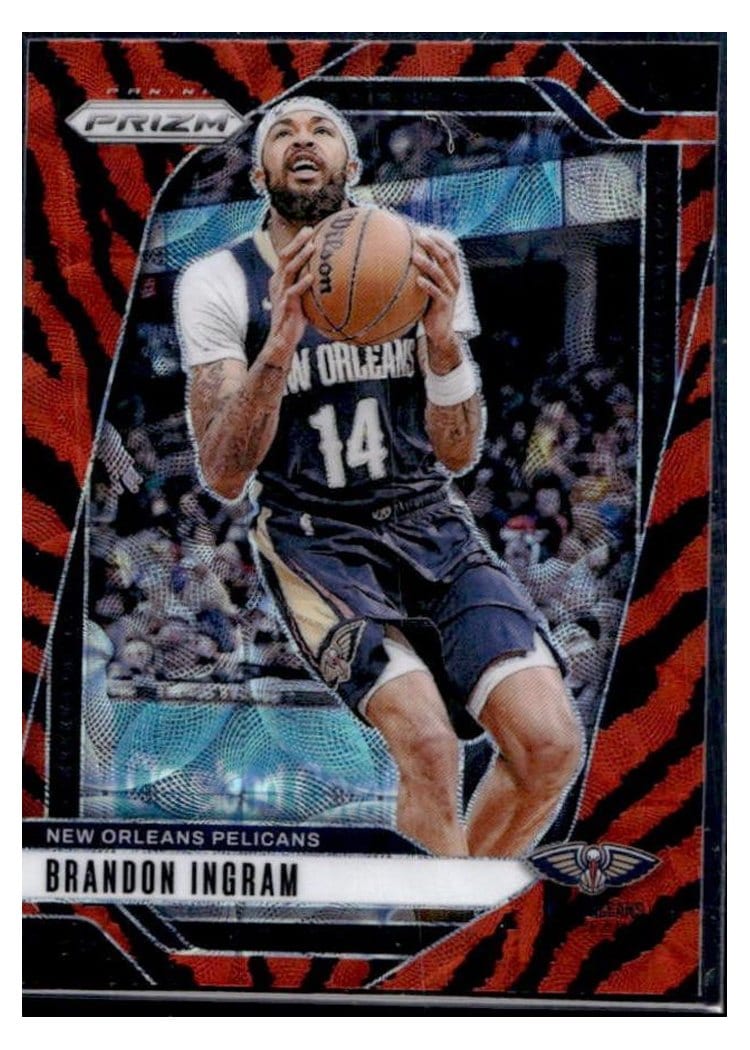 2024-25 Panini Prizm Base Set Brandon Ingram #182 card