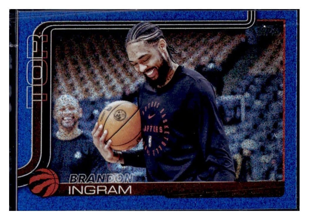 2025-26 Topps Base Set Brandon Ingram Blue Sandglitter #30 card