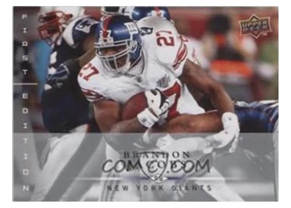 2008 Upper Deck First Edition Brandon Jacobs #98 card