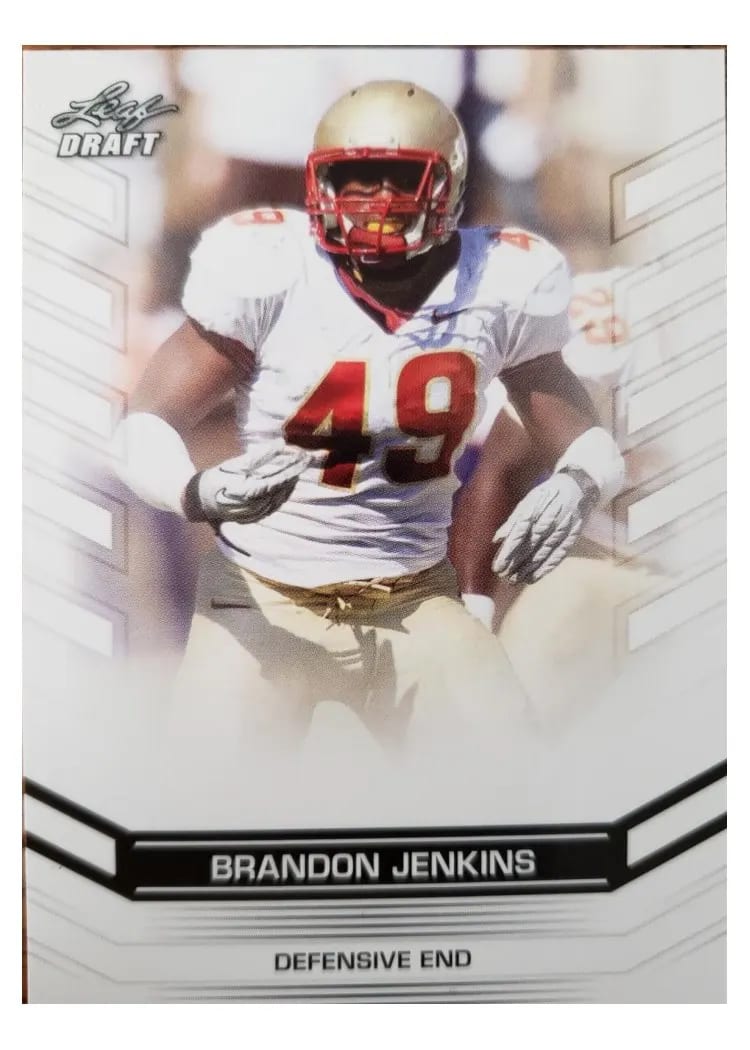 2013 Leaf Draft Brandon Jenkins #83 card