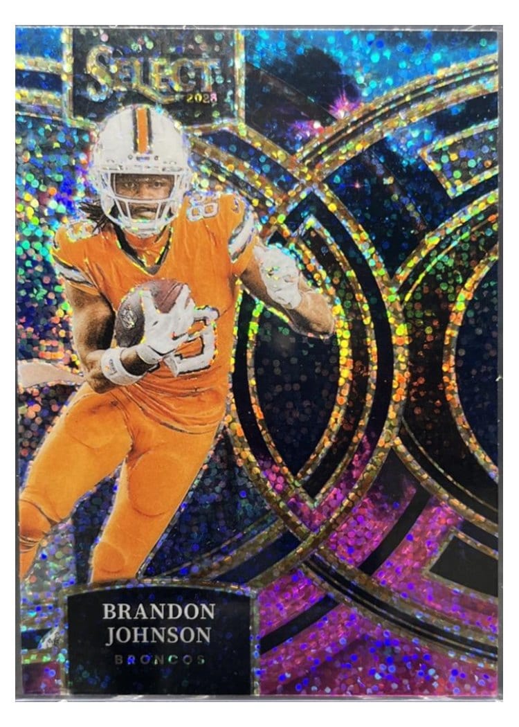 2023 Panini Select Base Set Brandon Johnson Cosmic #189 card
