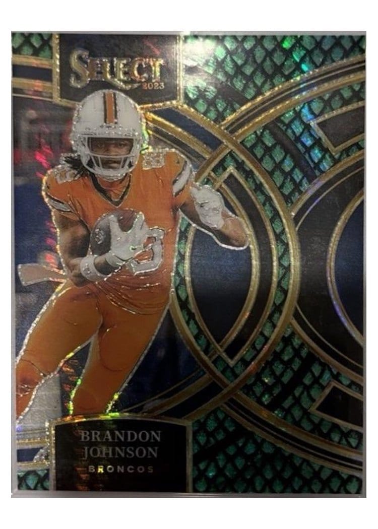 2023 Panini Select Base Set Brandon Johnson #189 card