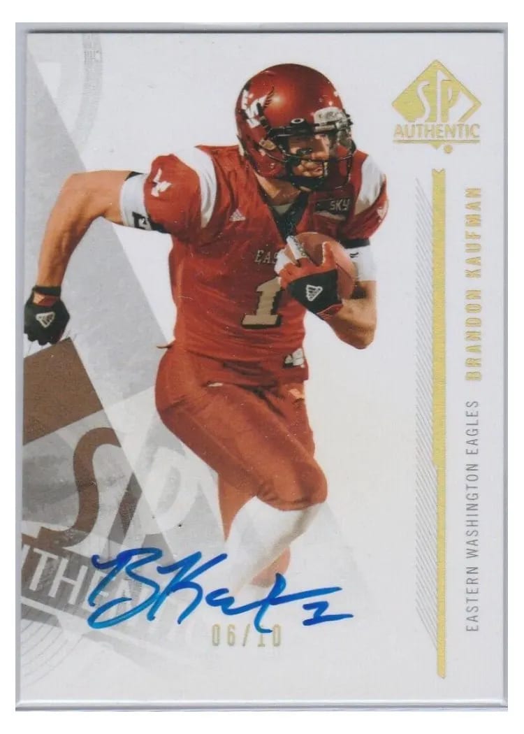 2013 SP Authentic Brandon Kaufman #37 card