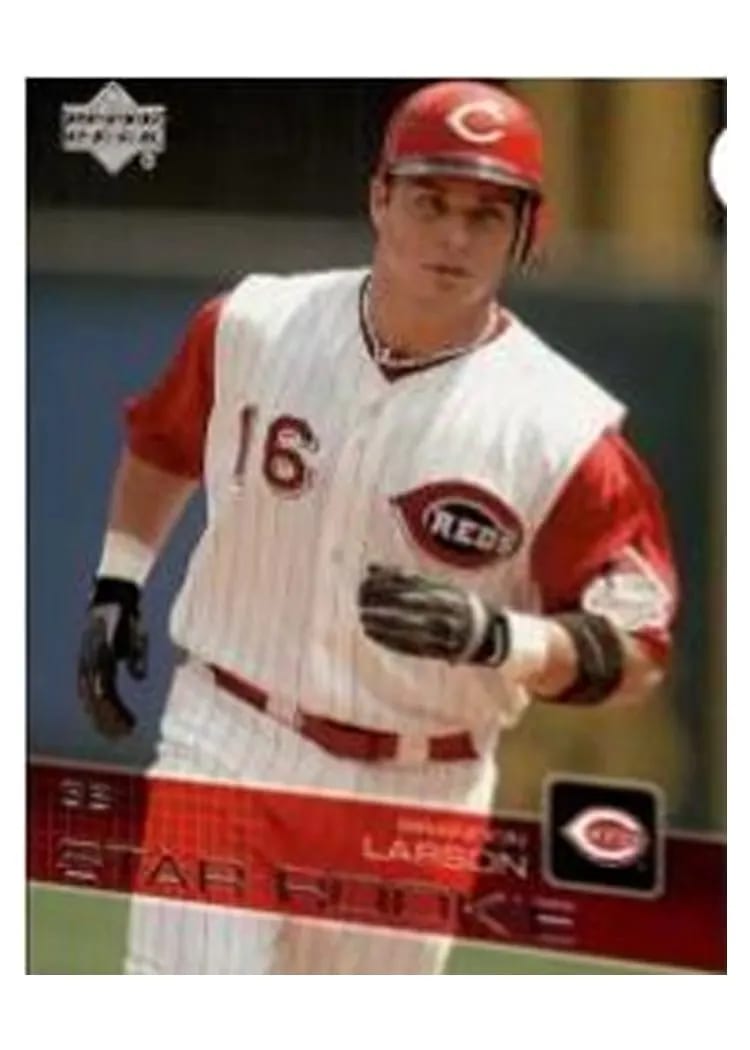 2003 Upper Deck Brandon Larson #5 card