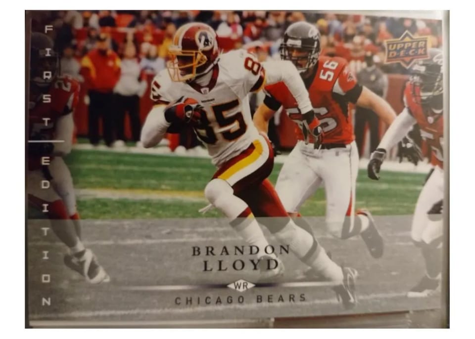 2008 Upper Deck First Edition Brandon Lloyd #148 card