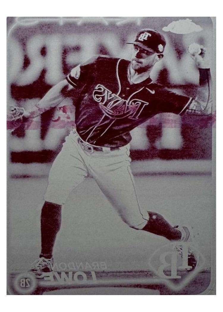 2024 Topps Chrome Base Set Brandon Lowe #286 card