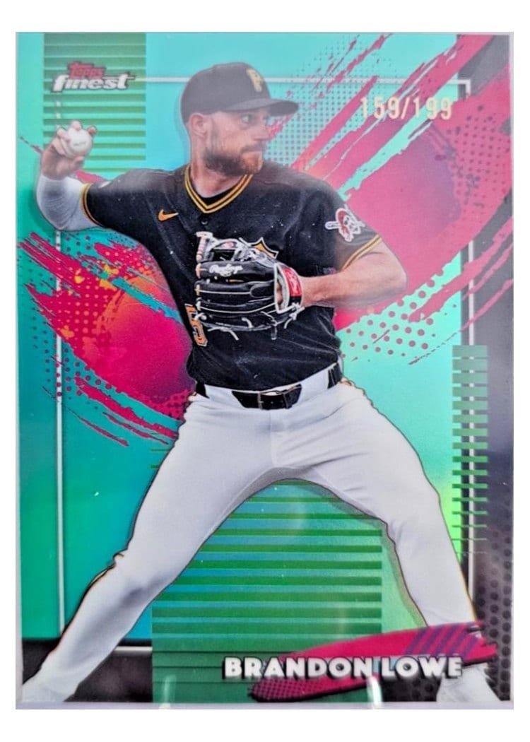 2026 Topps Finest Brandon Lowe #224 card