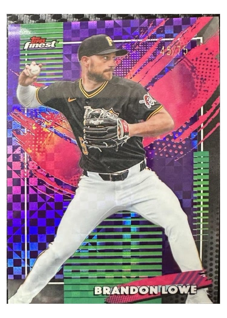 2026 Topps Finest Brandon Lowe #224 card