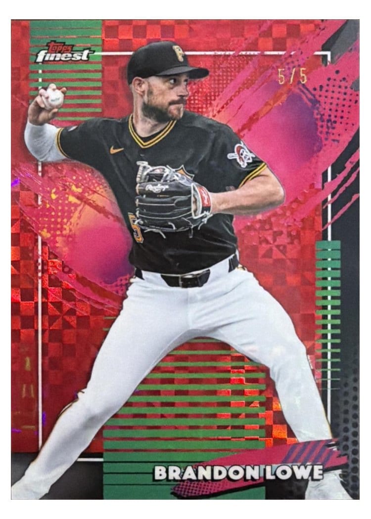 2026 Topps Finest Brandon Lowe #224 card