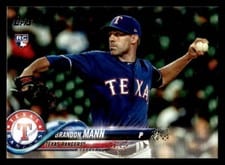 2018 Topps Update Brandon Mann #US208 card