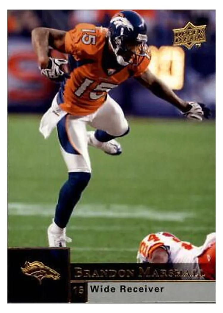 2009 Upper Deck Brandon Marshall #60 card