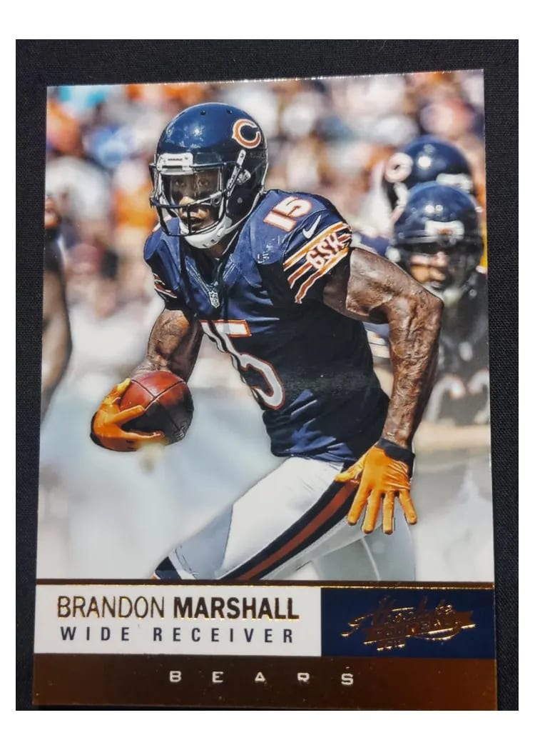 2012 Panini Absolute Brandon Marshall #53 card