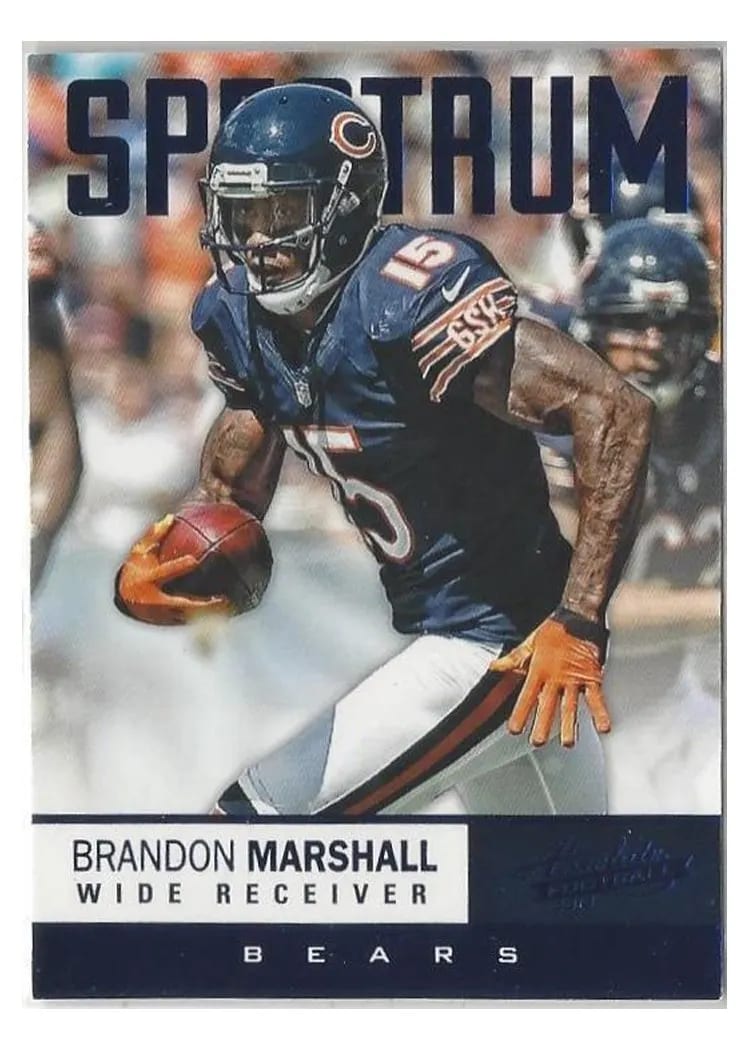 2012 Panini Absolute Brandon Marshall #53 card