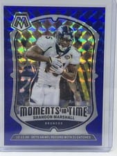 2024 Panini Mosaic Moments in Time Brandon Marshall #15 card