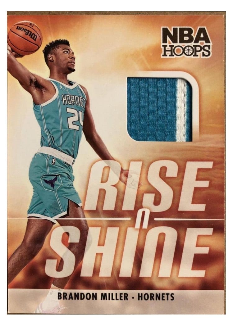 2023-24 Hoops Rise n Shine Brandon Miller #RS-MIL card