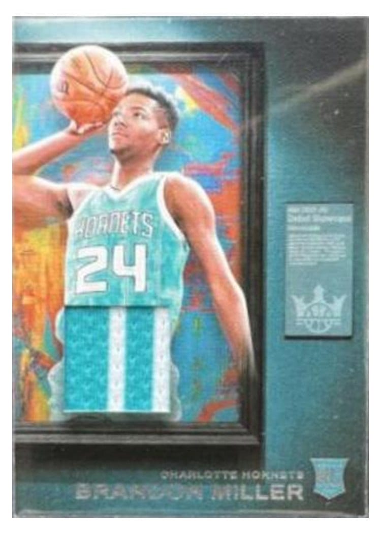 2023-24 Panini Court Kings Debut Showcase Memorabilia Brandon Miller #DSM-MLR card