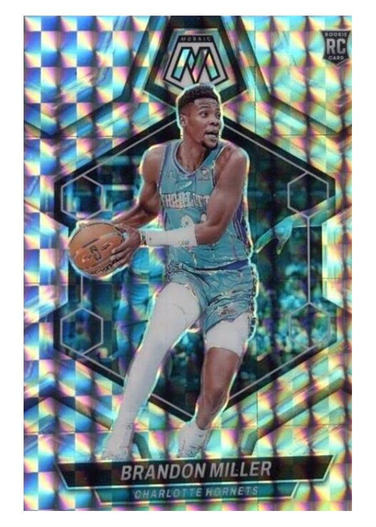 2023-24 Panini Mosaic Base Set Brandon Miller #202 card