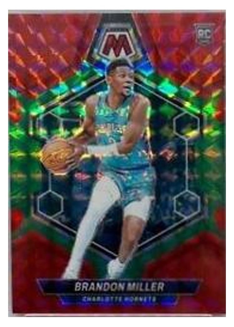 2023-24 Panini Mosaic Base Set Brandon Miller #202 card